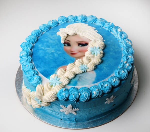 HugeONER Buy Happy Frozen Birthday Elsa Cake Topper at Ubuy India-happymobile.vn