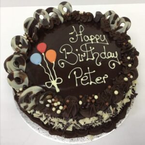 Trio of Chocolate Cake