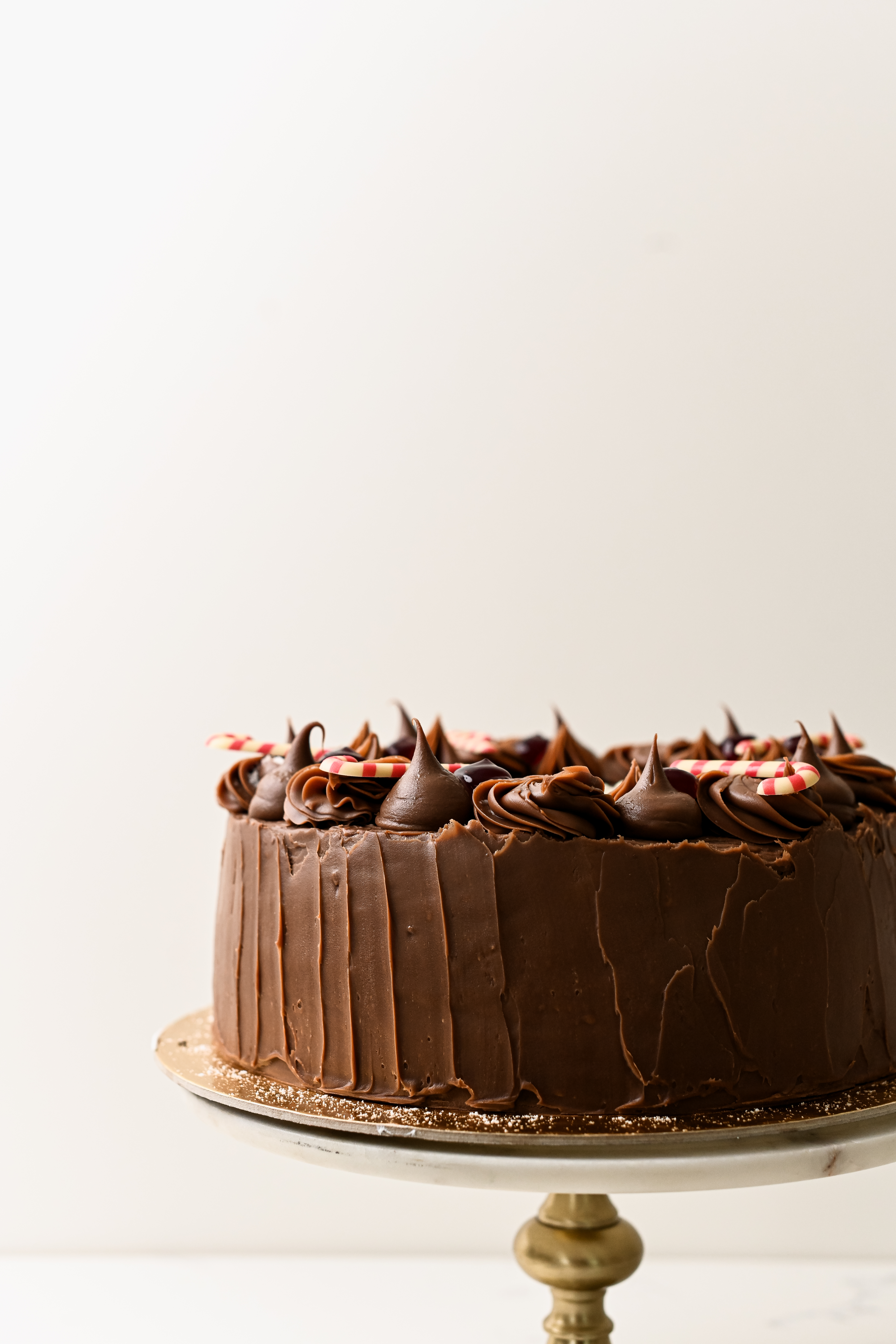 Luxury Black Forest Cake with Ganache - Image 4