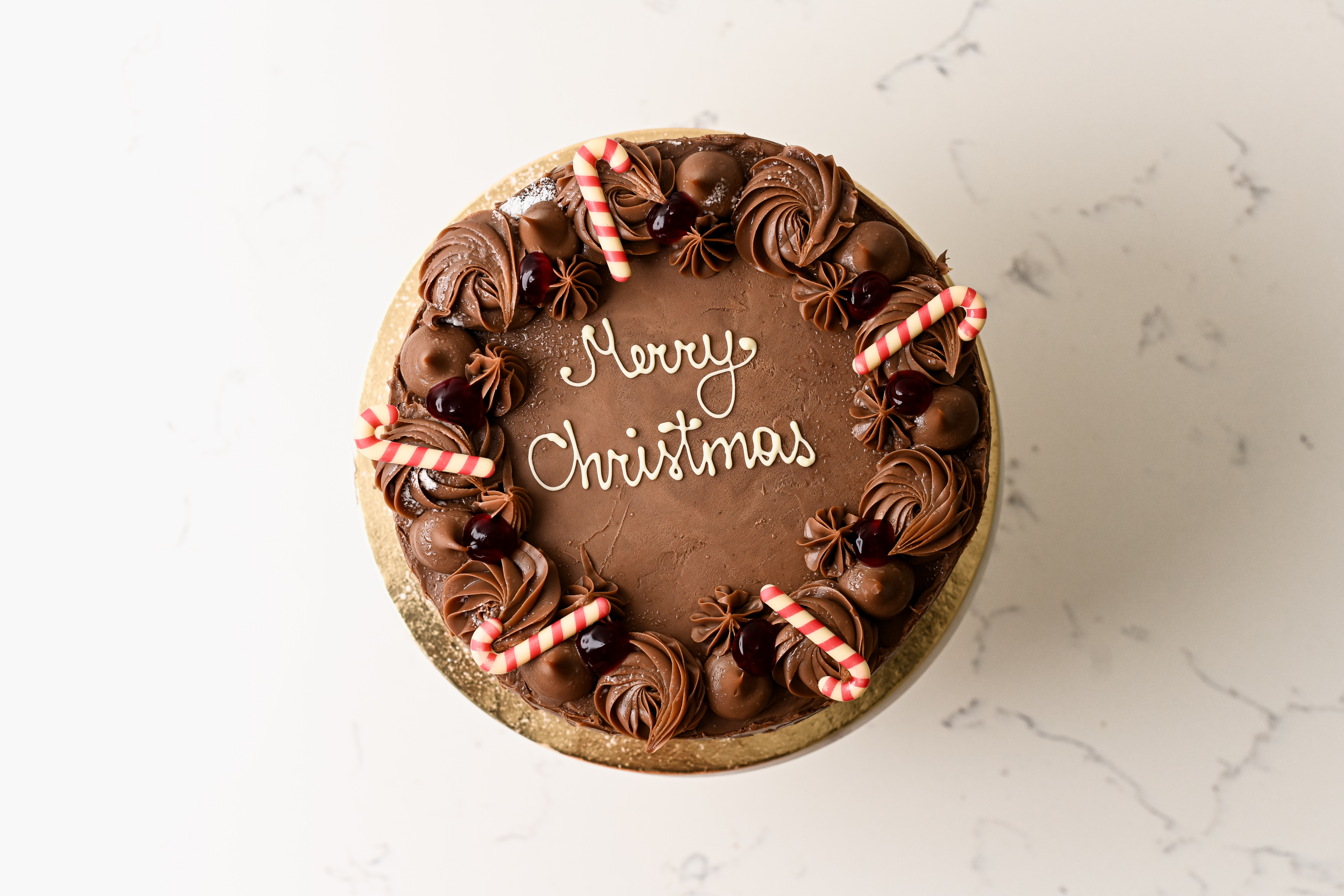 Luxury Black Forest Cake with Ganache - Image 3