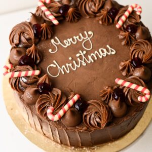 Luxury Black Forest Cake with Ganache