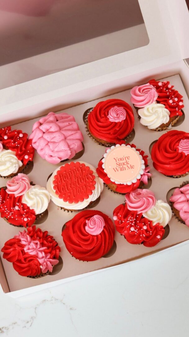 Valentine's - Special Message Cupcakes - Image 2
