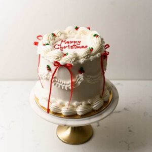Christmas Vintage Cake