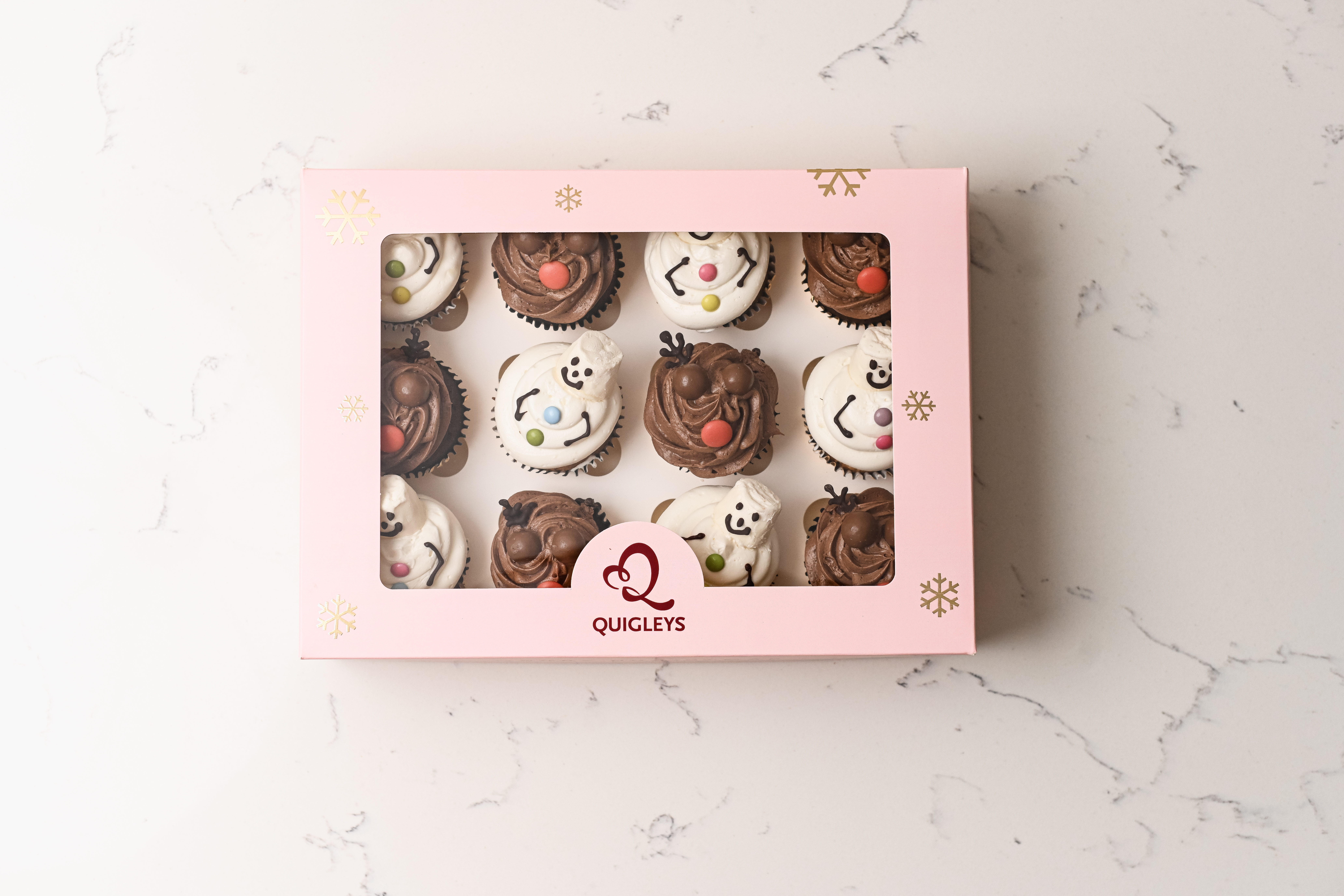 Snowman & Rudolph Cupcakes - Image 3