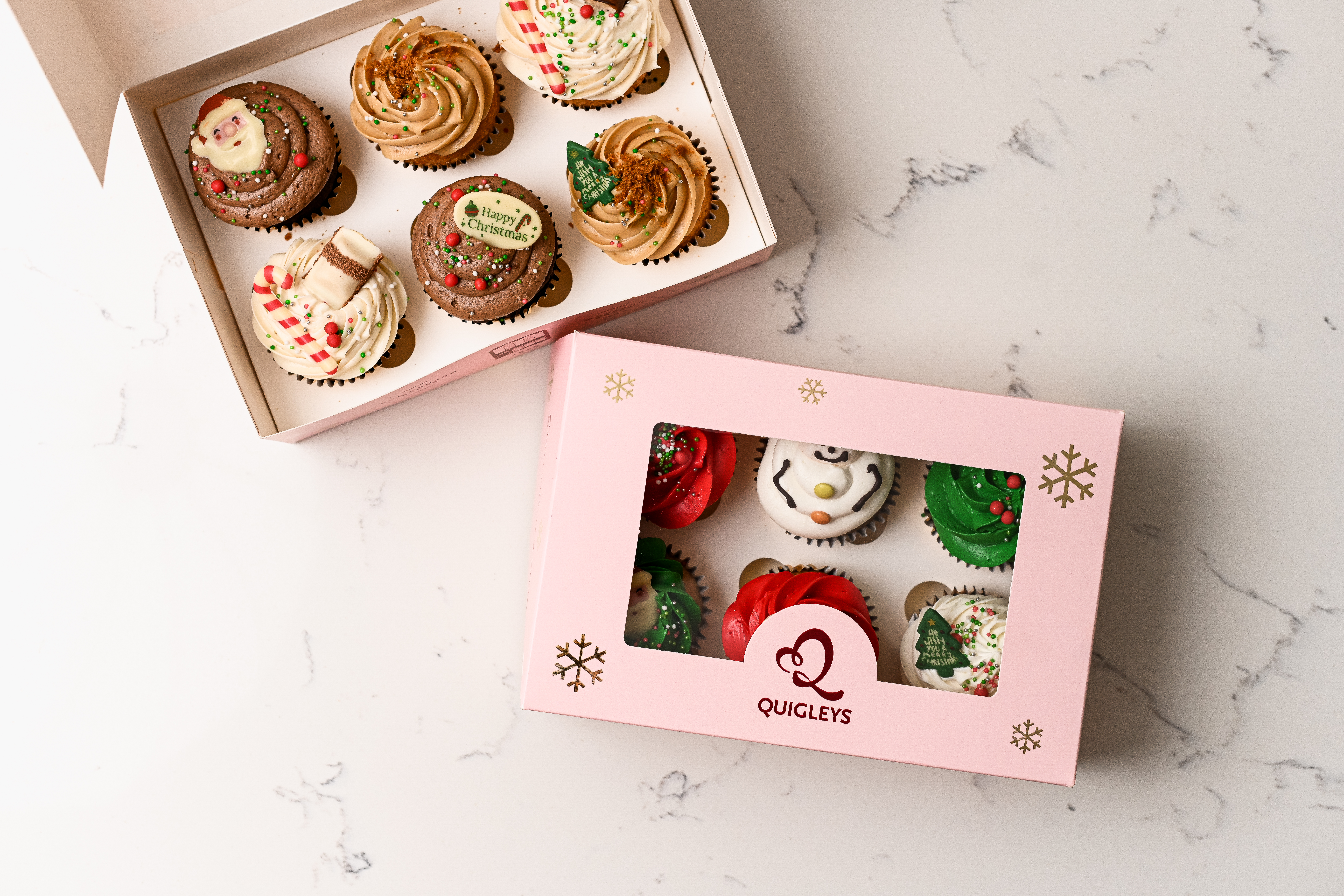 Kinder, Chocolate & Biscoff Festive Cupcakes - Image 4