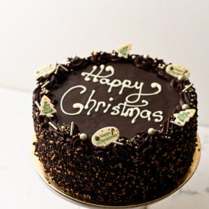 Christmas Trio of Chocolate Cake
