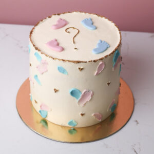 Gender Reveal Cake