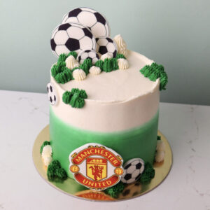 Add Your Crest - Soccer Cake
