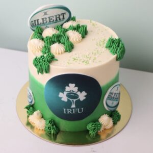 Add Your Crest - Rugby Cake